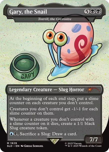 Gary, the Snail - Toxrill, the Corrosive [Secret Lair Drop Series] | Enigma On Main