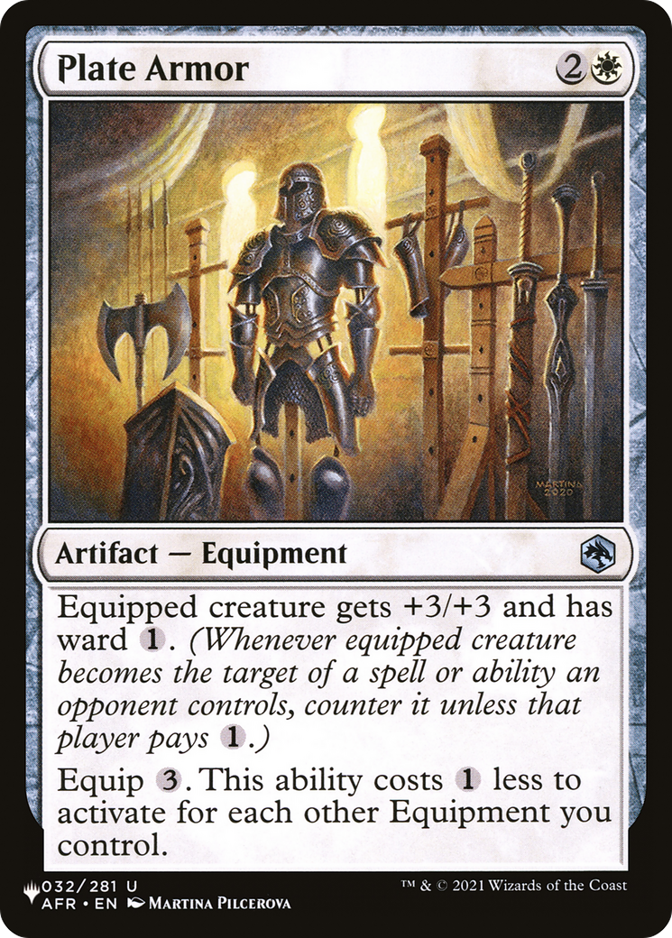 Plate Armor [The List Reprints] | Enigma On Main