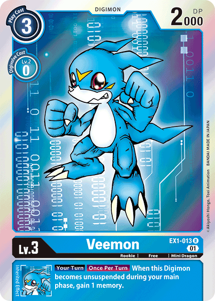 Veemon [EX1-013] [Classic Collection] | Enigma On Main