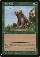 Bear Cub [Mystery Booster] | Enigma On Main