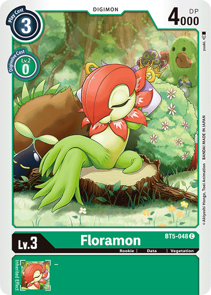 Floramon [BT5-048] [Battle of Omni] | Enigma On Main