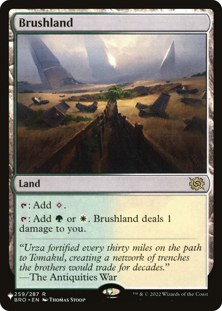 Brushland [The List] | Enigma On Main