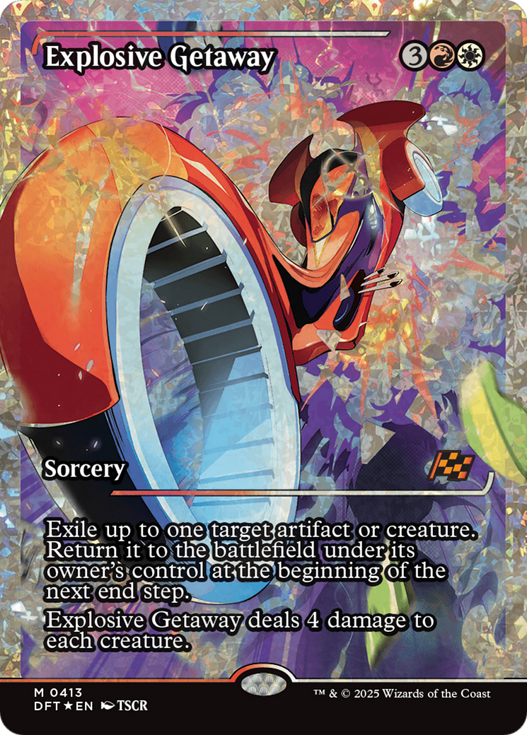 Explosive Getaway (Promo Pack) [Aetherdrift Promos] | Enigma On Main