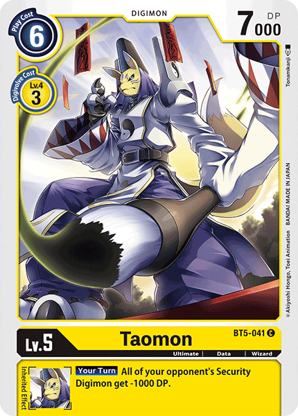 Taomon [BT5-041] [Battle of Omni] | Enigma On Main