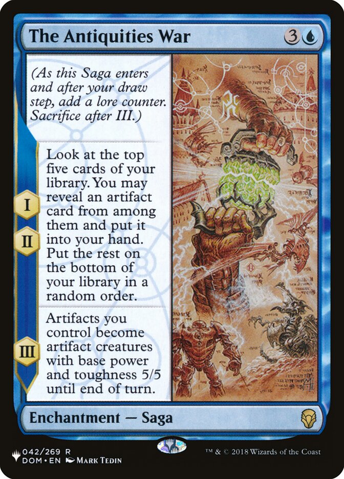 The Antiquities War [The List] | Enigma On Main