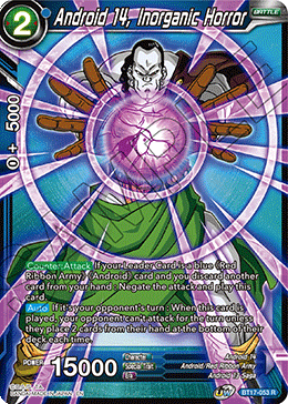Android 14, Inorganic Horror (BT17-053) [Ultimate Squad] | Enigma On Main