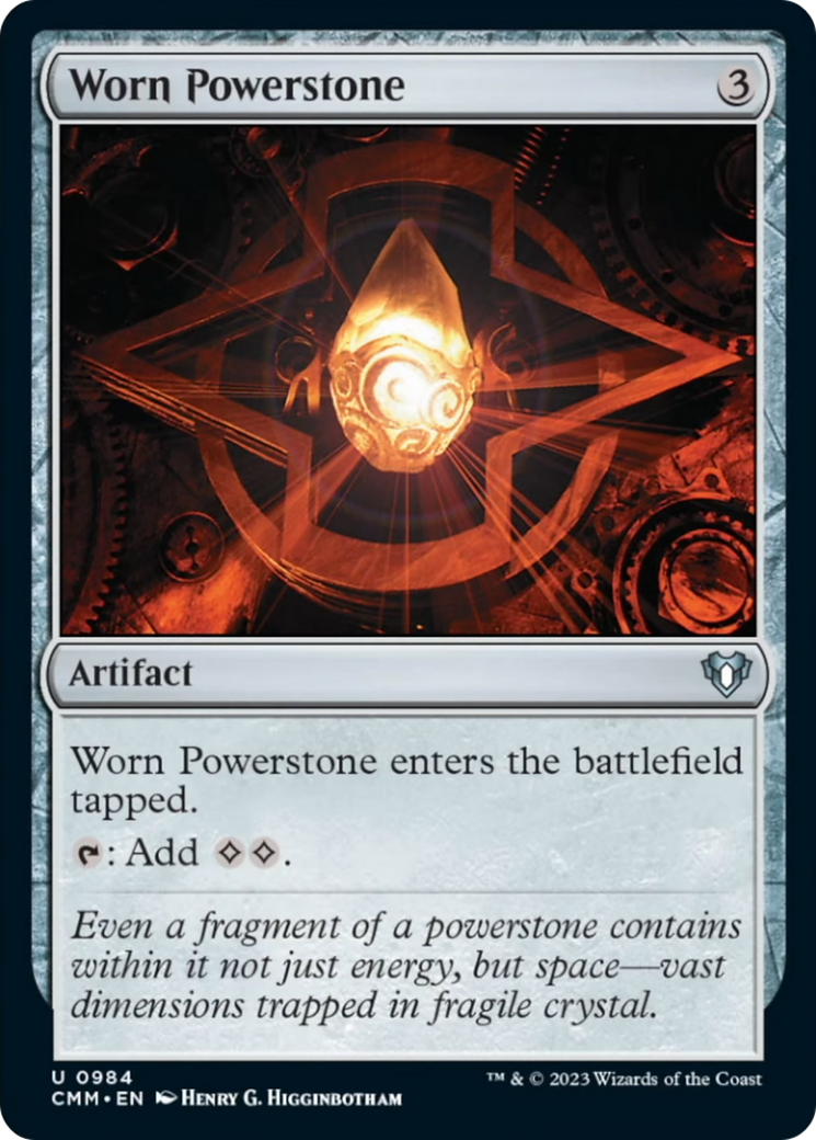 Worn Powerstone [Commander Masters] | Enigma On Main