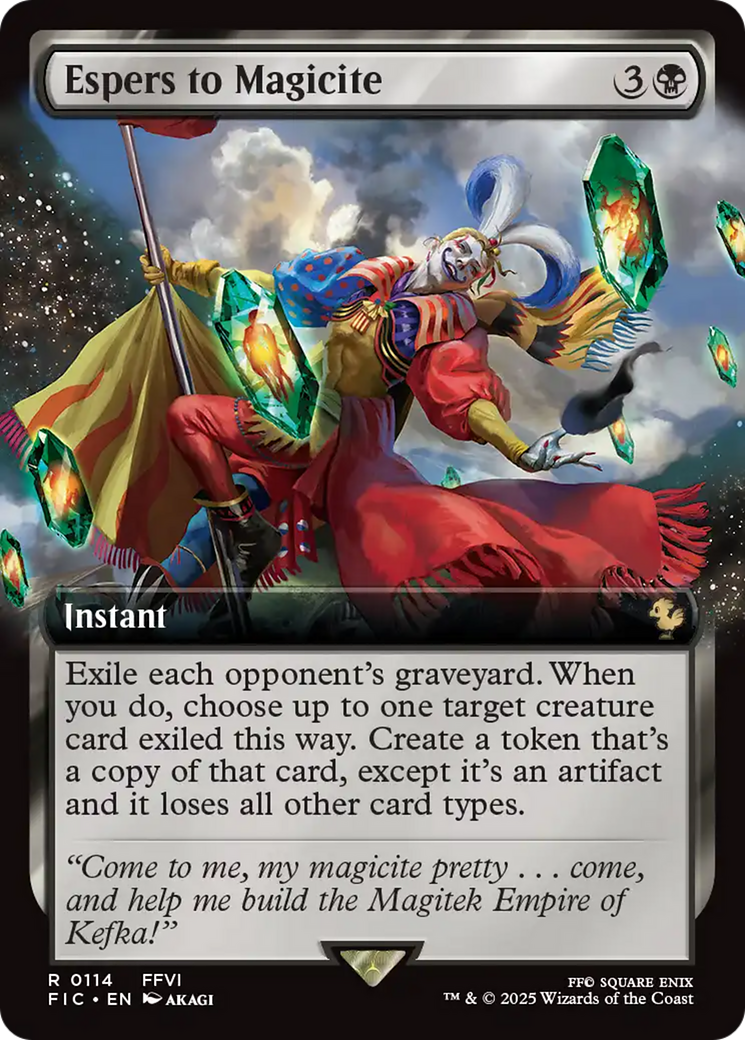 Espers to Magicite (Extended Art) [FINAL FANTASY Commander] | Enigma On Main