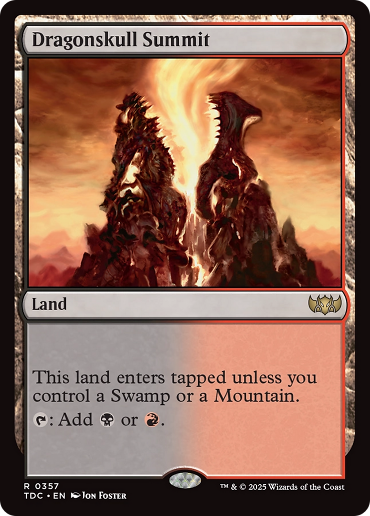 Dragonskull Summit [Tarkir: Dragonstorm Commander] | Enigma On Main
