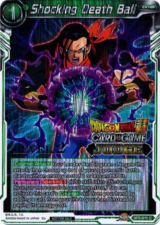 Shocking Death Ball (Level 2) (BT5-075) [Judge Promotion Cards] | Enigma On Main