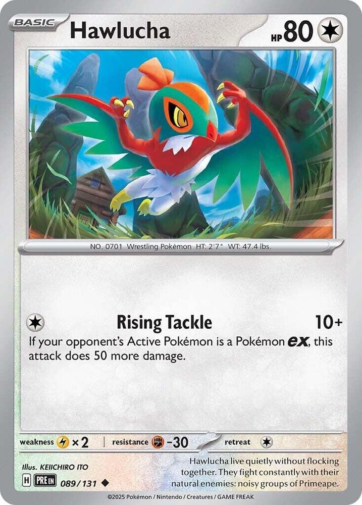 Hawlucha (089/131) [Scarlet & Violet: Prismatic Evolutions] | Enigma On Main