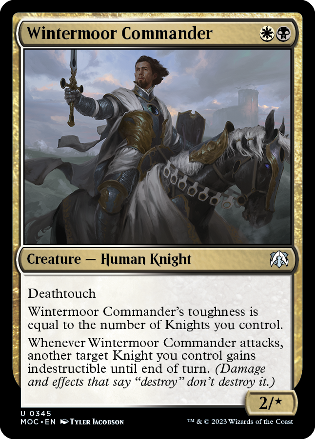 Wintermoor Commander [March of the Machine Commander] | Enigma On Main