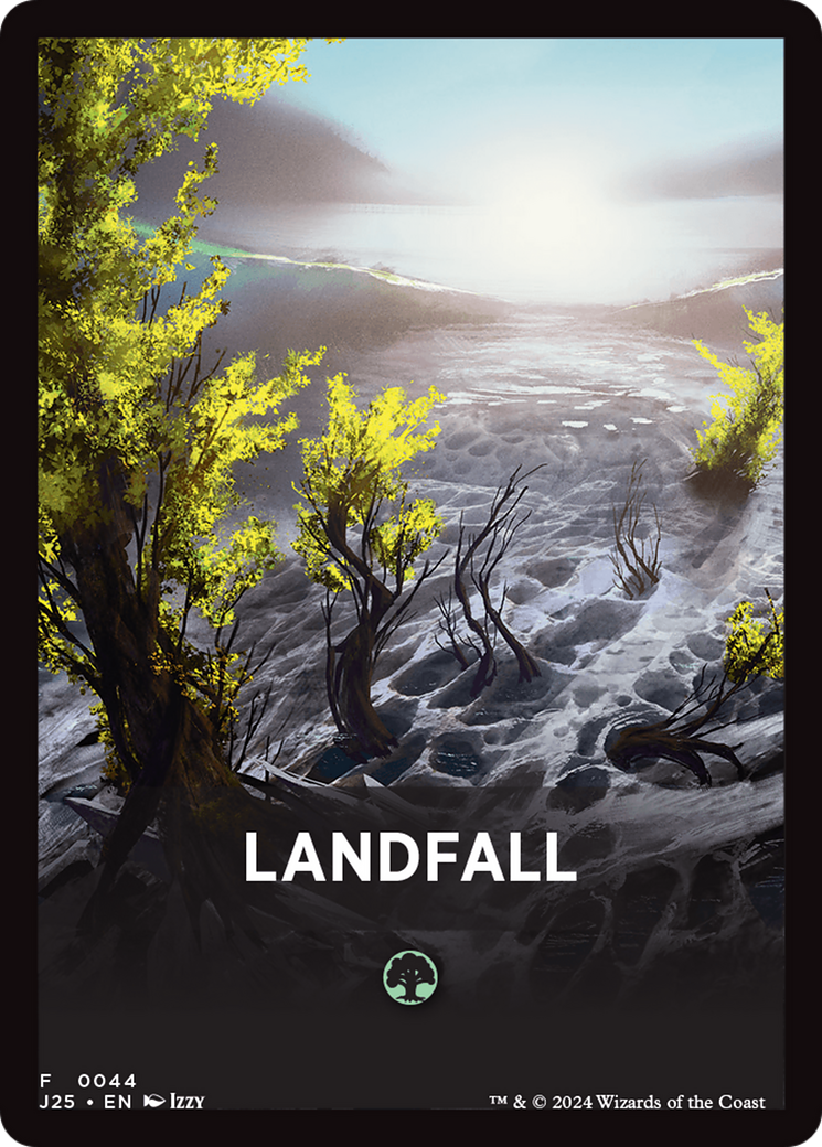 Landfall Theme Card [Foundations Jumpstart Front Cards] | Enigma On Main