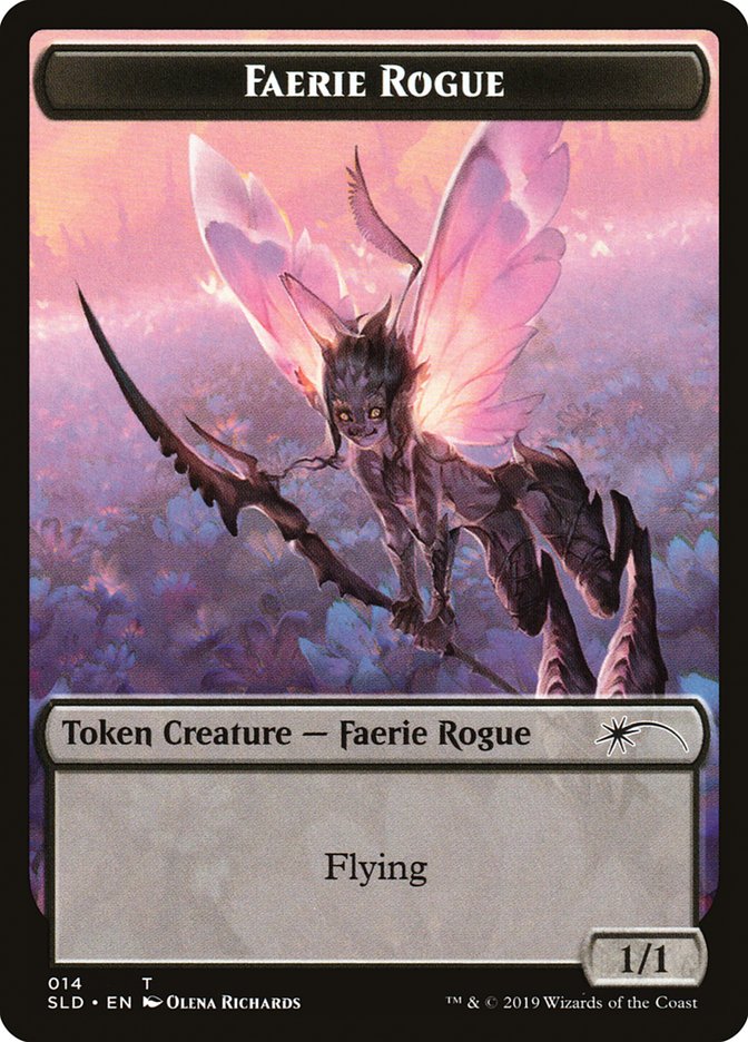 Faerie Rogue Token (014) [Secret Lair Drop Series] | Enigma On Main