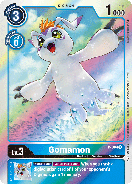 Gomamon [P-004] [Promotional Cards] | Enigma On Main