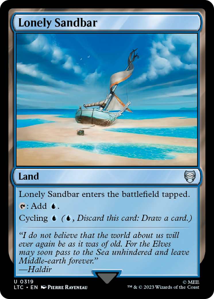 Lonely Sandbar [The Lord of the Rings: Tales of Middle-Earth Commander] | Enigma On Main