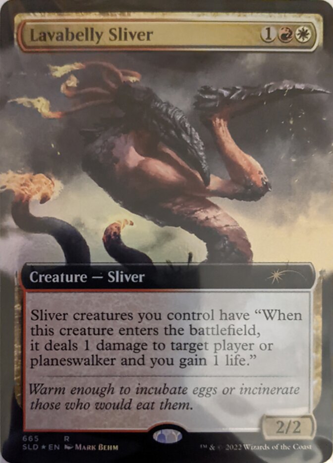 Lavabelly Sliver (Extended Art) [Secret Lair Drop Promos] | Enigma On Main