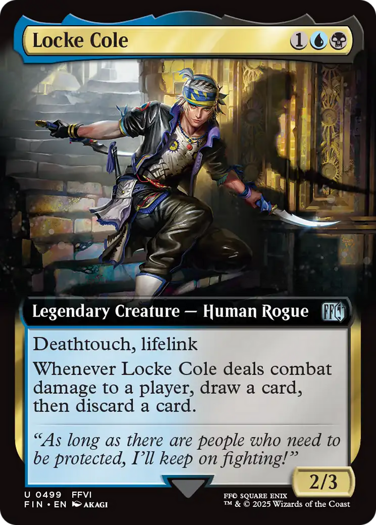 Locke Cole (Extended Art) [FINAL FANTASY] | Enigma On Main