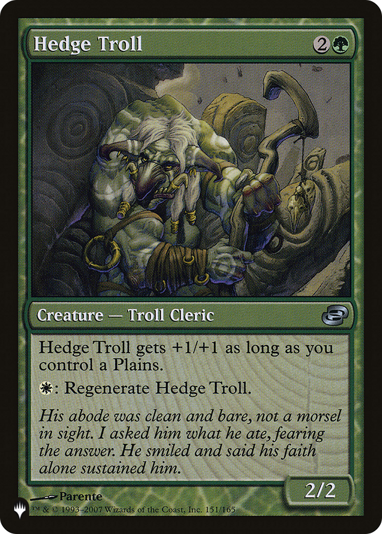 Hedge Troll [The List] | Enigma On Main