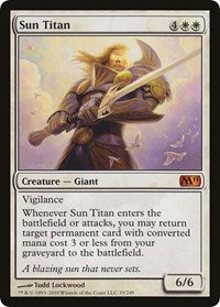 Sun Titan (M11) [Oversize Cards] | Enigma On Main