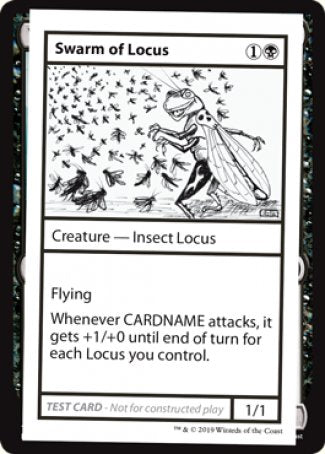 Swarm of Locus (2021 Edition) [Mystery Booster Playtest Cards] | Enigma On Main