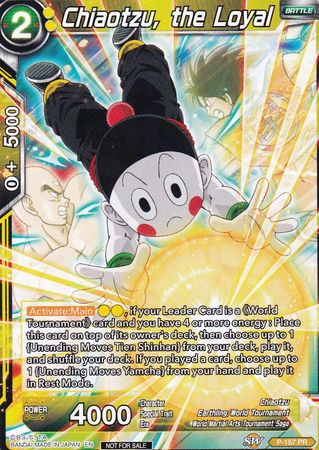 Chiaotzu, the Loyal (Power Booster: World Martial Arts Tournament) (P-157) [Promotion Cards] | Enigma On Main