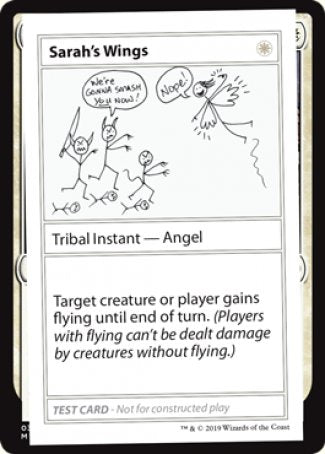 Sarah's Wings (2021 Edition) [Mystery Booster Playtest Cards] | Enigma On Main