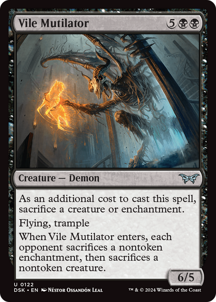 Vile Mutilator [Duskmourn: House of Horror] | Enigma On Main