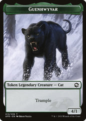 Wolf // Guenhwyvar Double-Sided Token [Dungeons & Dragons: Adventures in the Forgotten Realms Tokens] | Enigma On Main