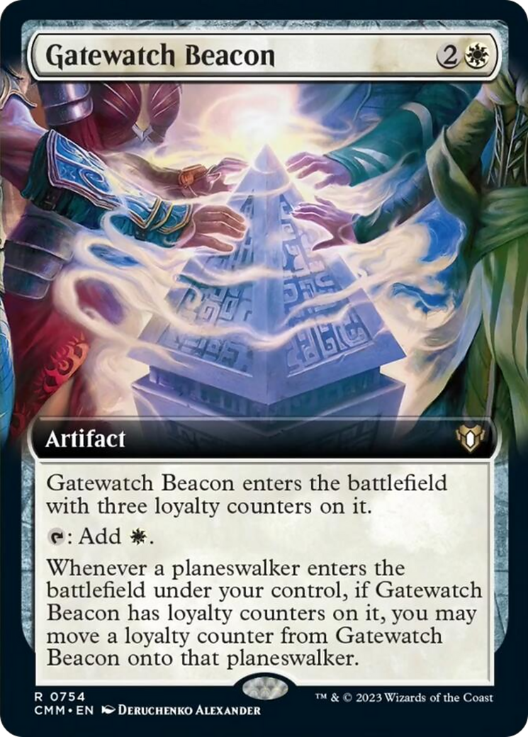 Gatewatch Beacon (Extended Art) [Commander Masters] | Enigma On Main