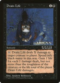 Drain Life (Oversized) [Oversize Cards] | Enigma On Main