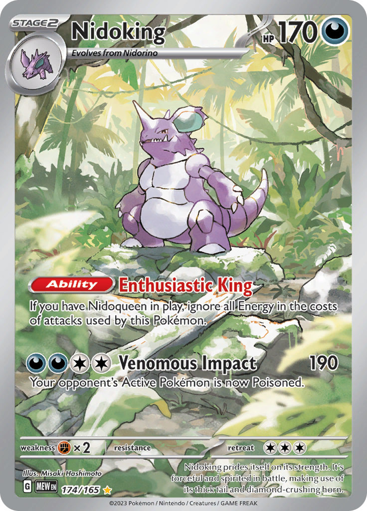 Nidoking (174/165) [Scarlet & Violet: 151] | Enigma On Main