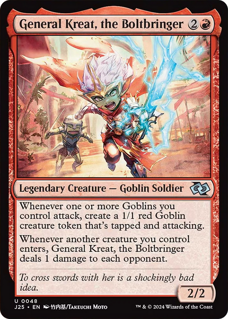 General Kreat, the boltbringer [Foundations Jumpstart] | Enigma On Main