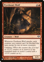 Pyreheart Wolf [The List Reprints] | Enigma On Main