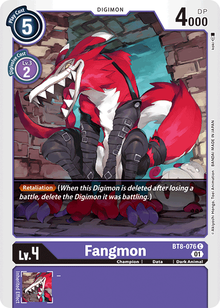 Fangmon [BT8-076] [New Awakening] | Enigma On Main