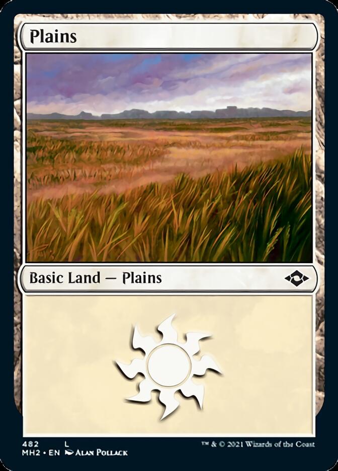 Plains (482) (Foil Etched) [Modern Horizons 2] | Enigma On Main