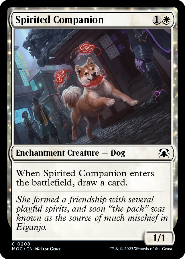 Spirited Companion [March of the Machine Commander] | Enigma On Main