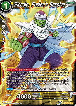 Piccolo, Fusion's Resolve (BT17-099) [Ultimate Squad] | Enigma On Main