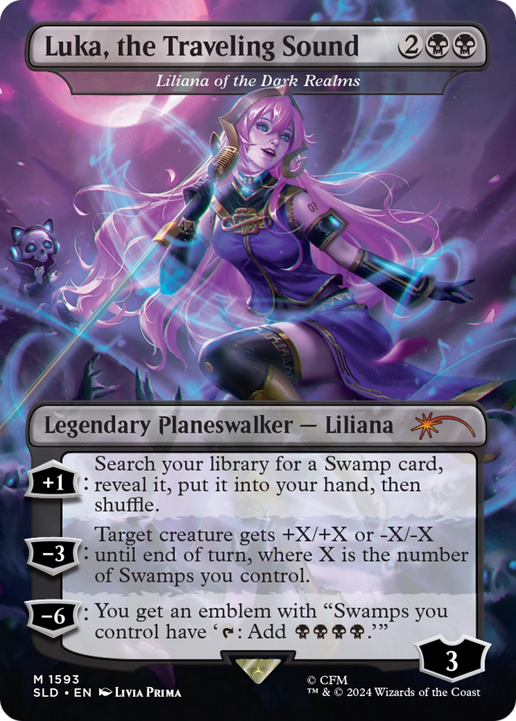 Luka, the Traveling Sound - Liliana of the Dark Realms [Secret Lair Drop Series] | Enigma On Main