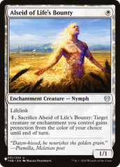 Alseid of Life's Bounty [The List Reprints] | Enigma On Main