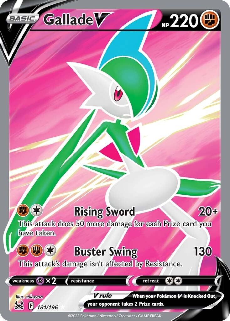 Gallade V (181/196) [Sword & Shield: Lost Origin] | Enigma On Main