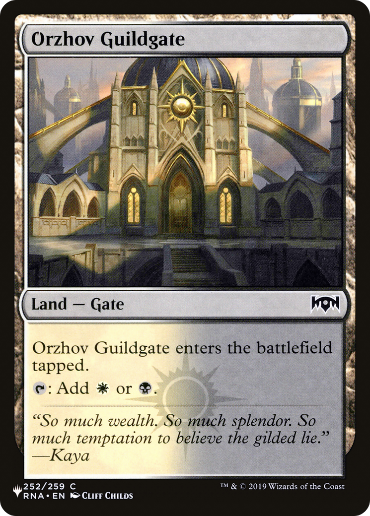 Orzhov Guildgate [The List] | Enigma On Main