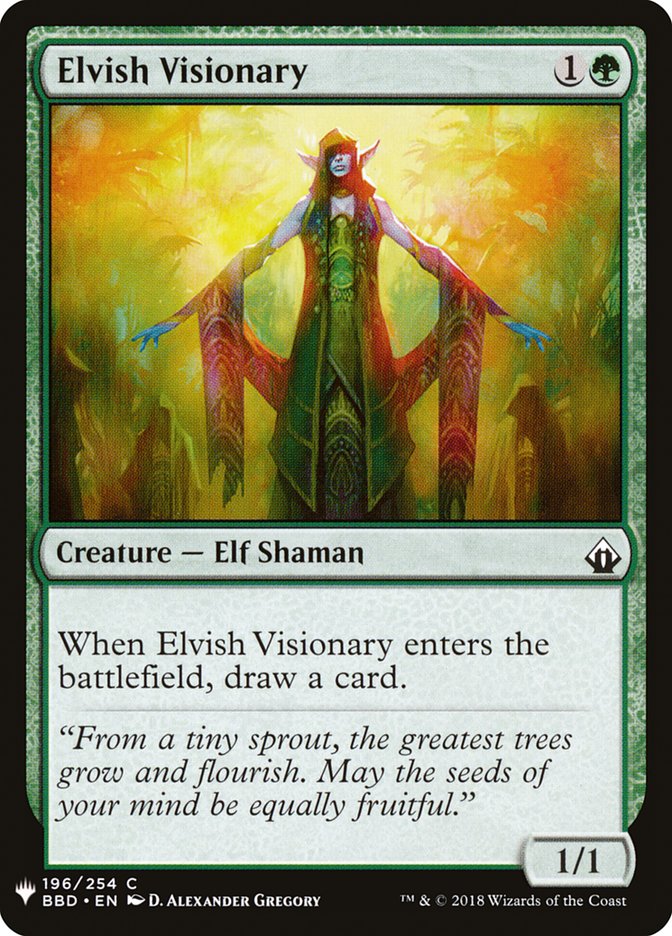 Elvish Visionary [Mystery Booster] | Enigma On Main