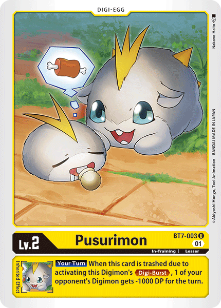 Pusurimon [BT7-003] [Next Adventure] | Enigma On Main