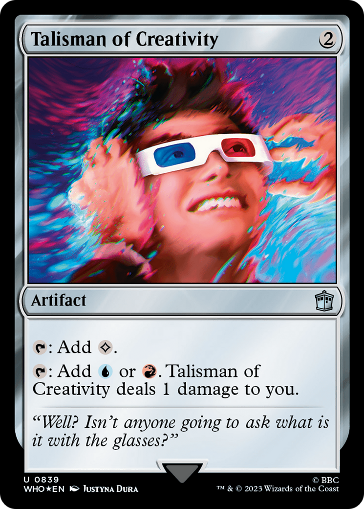 Talisman of Creativity (Surge Foil) [Doctor Who] | Enigma On Main