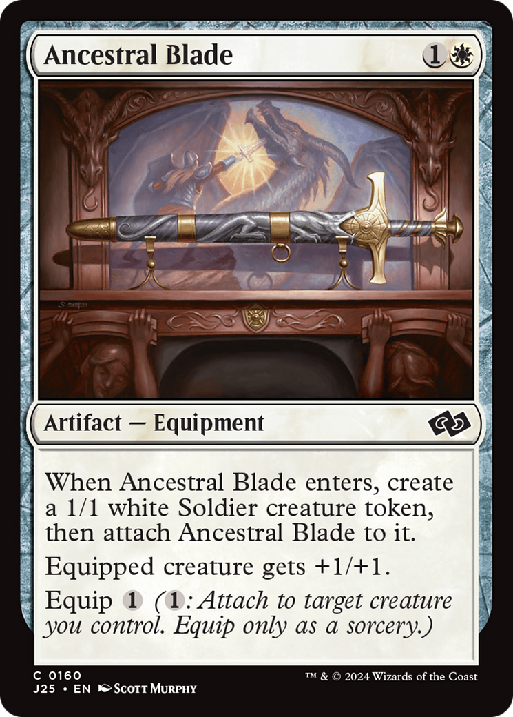 Ancestral Blade [Foundations Jumpstart] | Enigma On Main