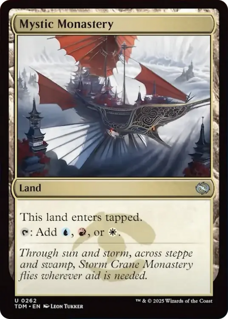 Mystic Monastery [Tarkir: Dragonstorm] | Enigma On Main