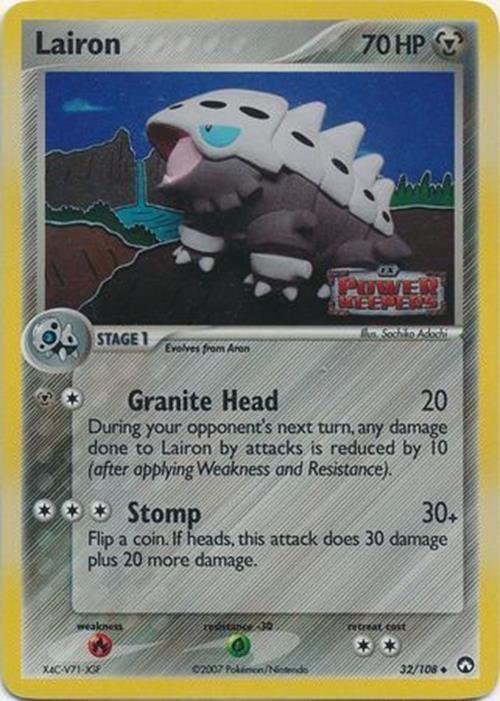 Lairon (32/108) (Stamped) [EX: Power Keepers] | Enigma On Main