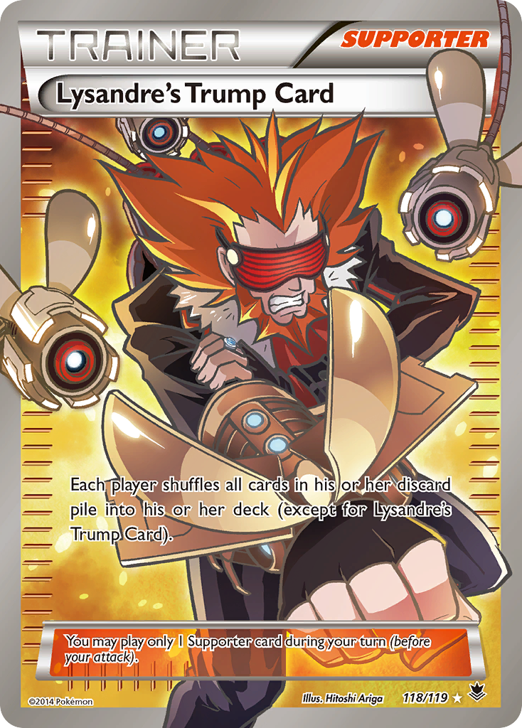 Lysandre's Trump Card (118/119) [XY: Phantom Forces] | Enigma On Main