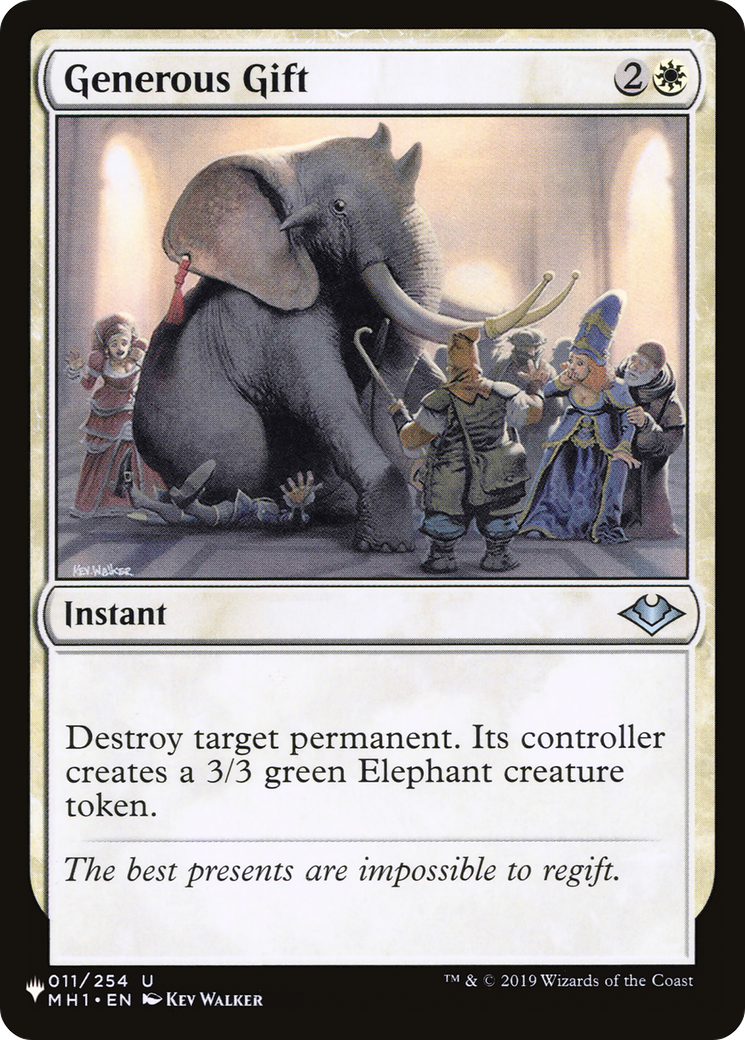 Generous Gift [The List] | Enigma On Main
